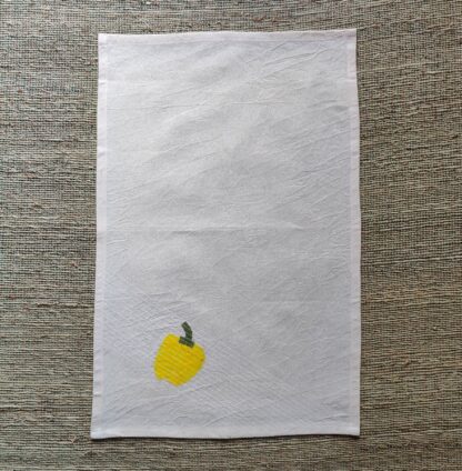 Yellow Pepper Kitchen Towel - Image 3